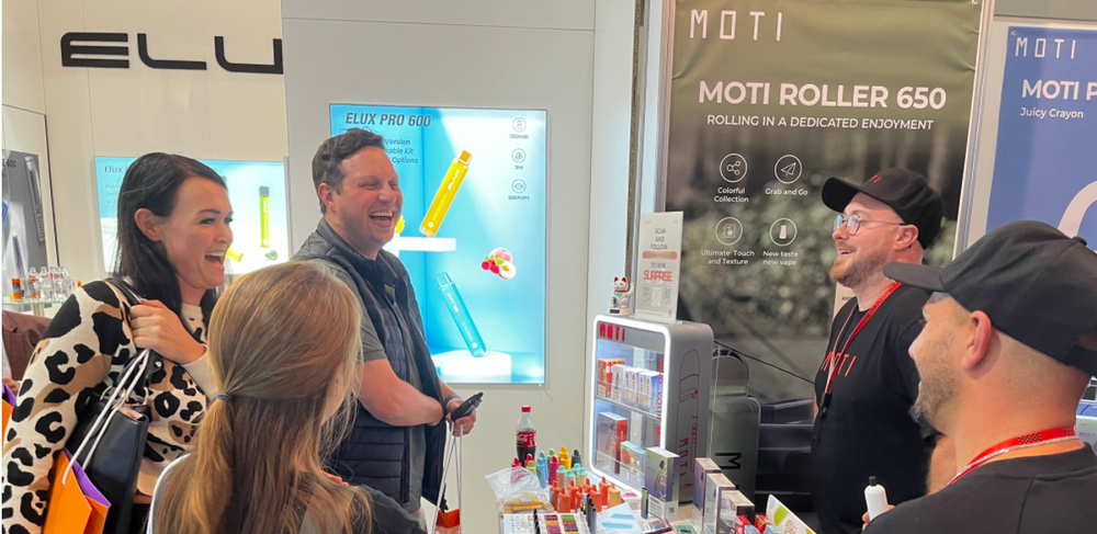 MOTI‘s New Products Shining the InterTabac Germany 2022