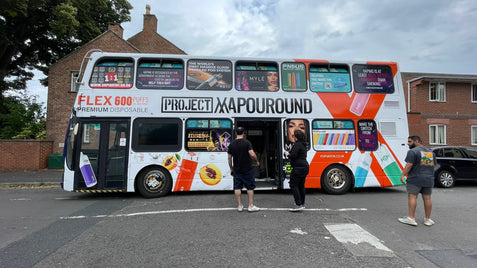 MOTI Starts Healthy Vaping Tour with Vapouround Bus